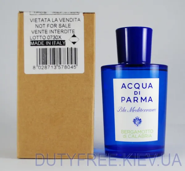 Acqua di Parma Blu Mediterraneo Bergamotto di Calabria Тестер