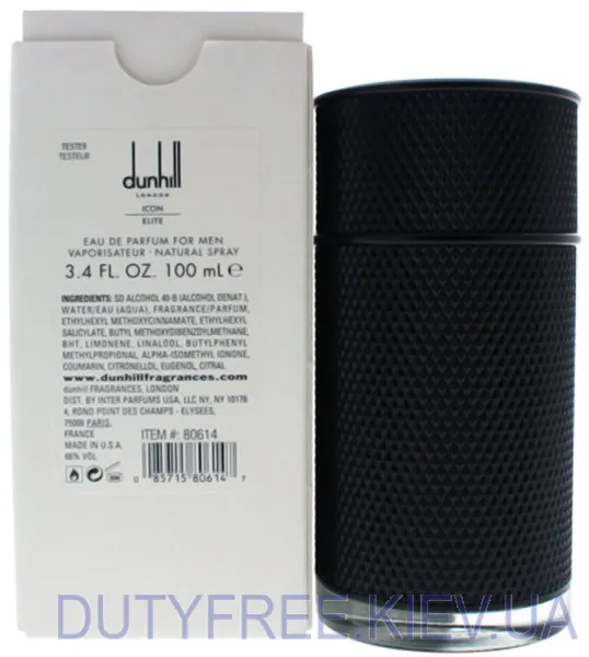 Alfred Dunhill Icon Elite Тестер