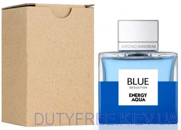 Antonio Banderas Blue Seduction For Men Energy Aqua Тестер