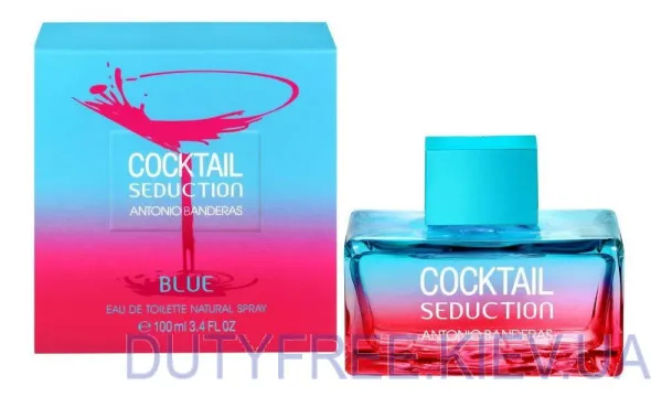 Antonio Banderas Cocktail Seduction Blue for Women