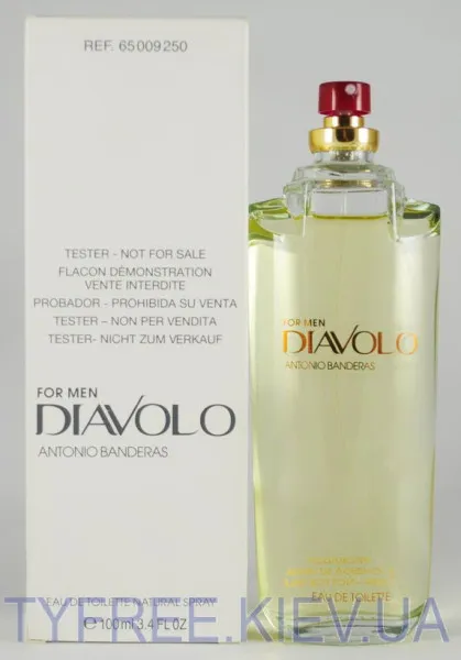 Antonio Banderas Diavolo Тестер