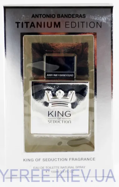 Antonio Banderas King Of Seduction Titanium Edition