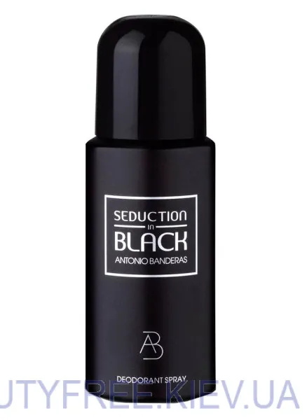 Antonio Banderas Seduction in Black Deodorant Spray 150 ml