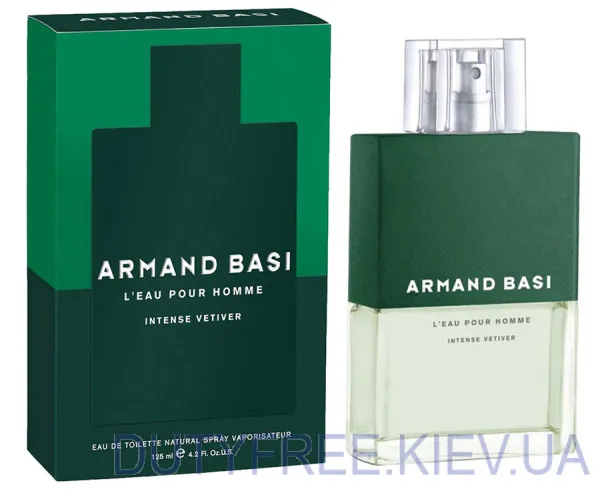 Armand Basi L'Eau Pour Homme Intense Vetiver