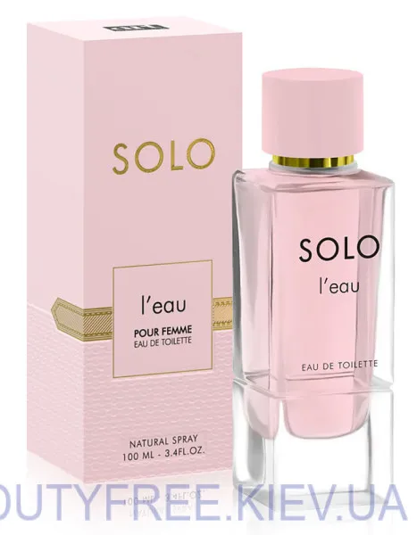 Art Parfum Solo L'Eau