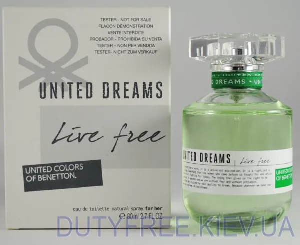 Benetton United Dreams Live Free Тестер