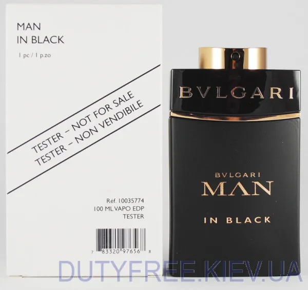 Bvlgari Man In Black Тестер