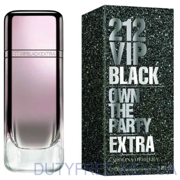 Carolina Herrera 212 Vip Men Black Extra