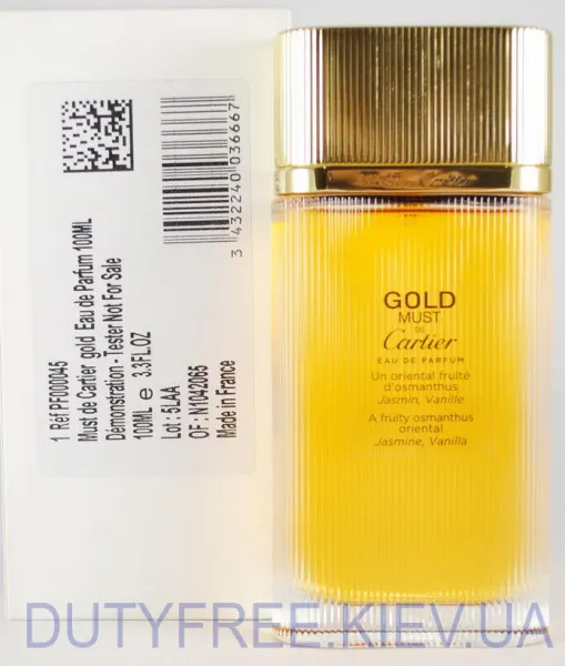Cartier Must de Cartier Gold Eau de Parfum Тестер