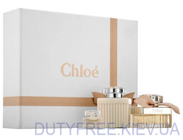 Chloe Nomade Набор edp 75 ml+Mini edp 5 ml+b/lotion 100 ml