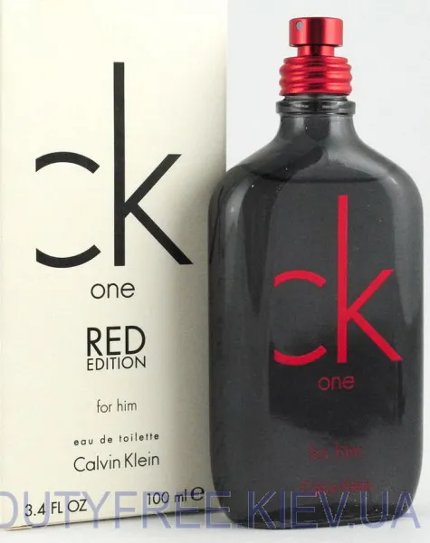 Calvin Klein Ck One Red Edition For Him Тестер