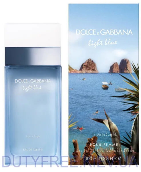 Dolce & Gabbana Light Blue Love in Capri 