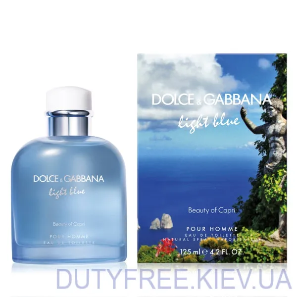 Dolce & Gabbana Light Blue Pour Homme Beauty Of Capri