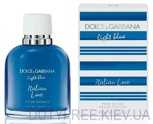 Dolce & Gabbana Light Blue pour Homme Italian Love