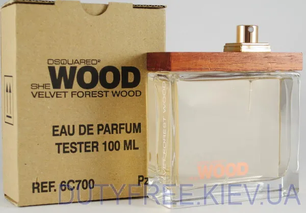 Dsquared2 She Wood Velvet Forest Wood Тестер