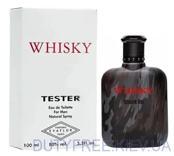 Evaflor Whisky Black Op Тестер