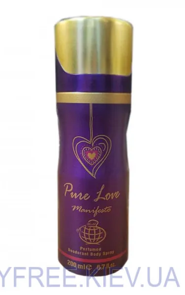 Fragrance World Pure Love Manifesto Deodorant Spray 200 ml