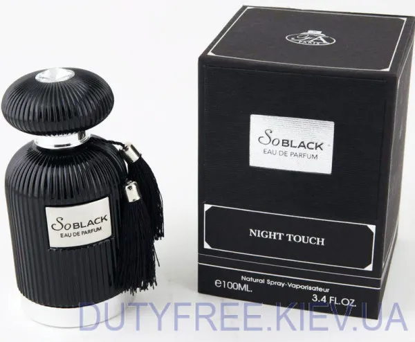 Fragrance World So Black Night Touch