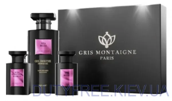 Gris Montaigne Mya Belle Набір edp 75ml+sh/gel 650ml+dry oil 150ml