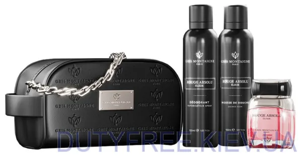 Gris Montaigne Rouge Absolu Набір edp 80 ml+sh/mus 150ml+deo150 ml+pounch