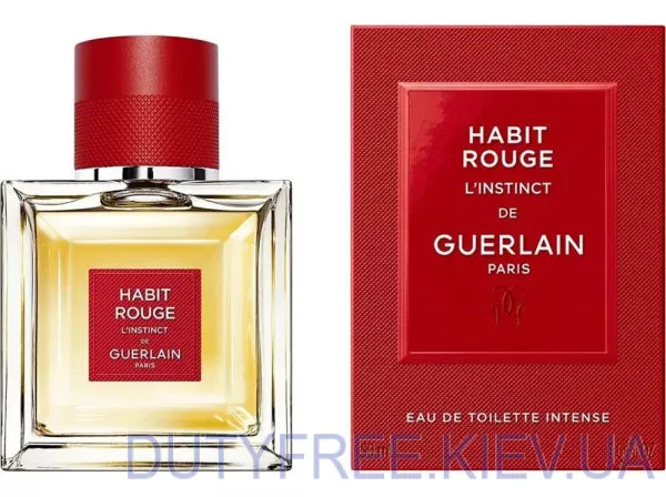 Guerlain Habit Rouge Eau de Toilette Intense L'instinct