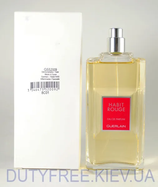 Guerlain Habit Rouge Eau de Parfum Тестер