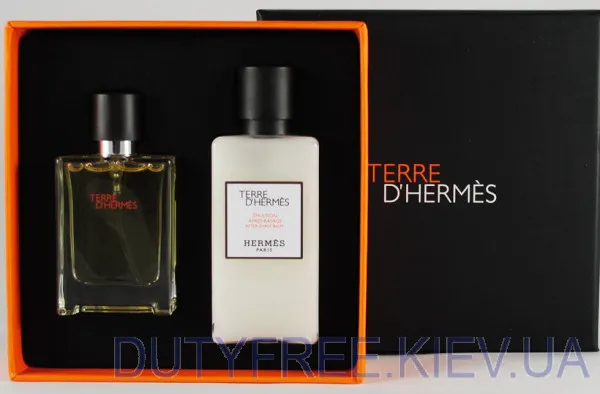 Hermes Terre dHermes Parfum Набор edp 12.5 ml+ash/bal 40ml