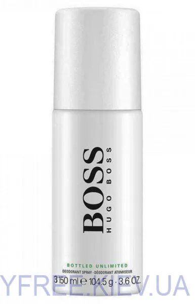 Hugo Boss Bottled Unlimited Deodorant Spray 150 ml