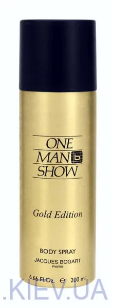 Jacques Bogart One Man Show Gold Edition Body Spray 200 ml