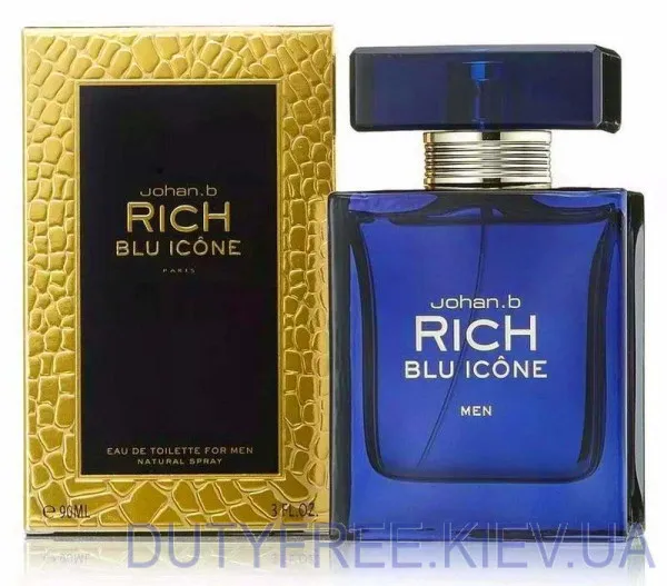 Johan B. Rich Blu Icone