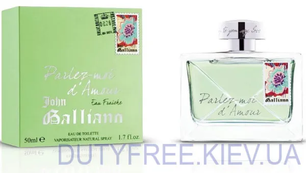 John Galliano Parlez-Moi D’Amour Eau Fraiche