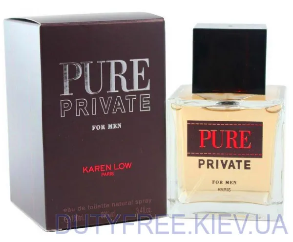 Karen Low Pure Private Men