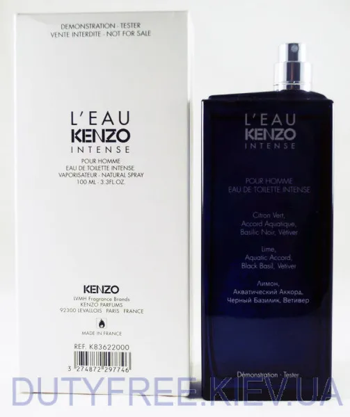 Kenzo L'Eau Intense pour Homme Тестер