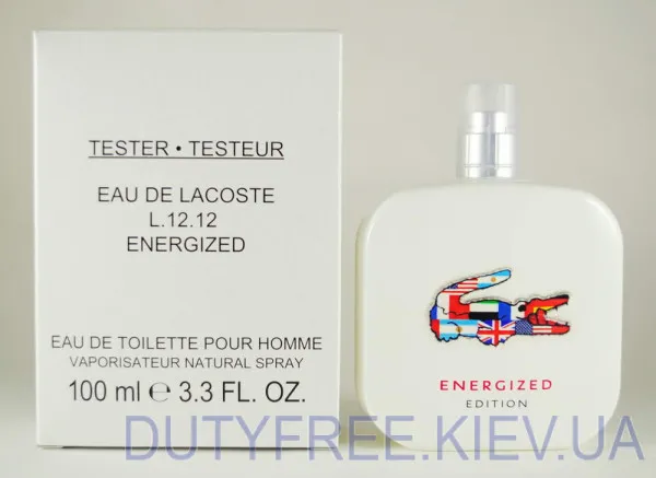 Lacoste Eau De L.12.12 Energized Тестер
