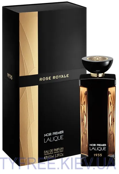 Lalique Noir Premier Rose Royale