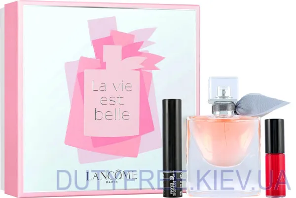 Lancome La Vie Est Belle Набор edp 50ml+mascara mini+lipstick