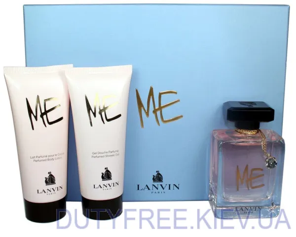 Lanvin Me Набор edp 80ml+b/lotion 100ml+sh/gel 100ml