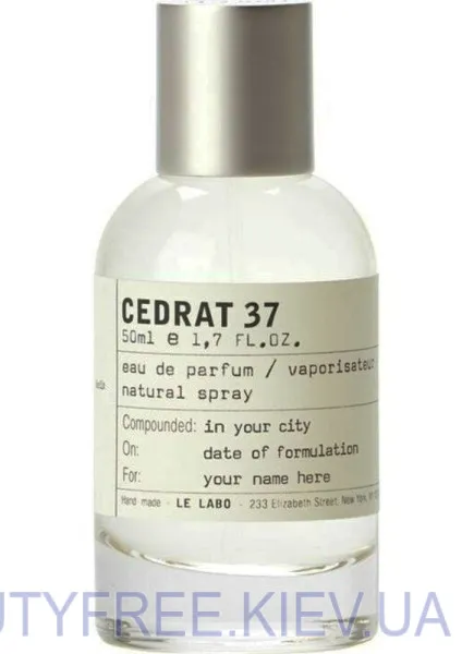 Le Labo Cedrat 37