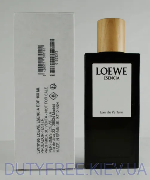 Loewe Esencia Pour Homme Eau de Parfum Тестер