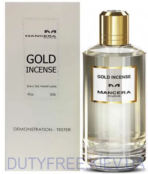 Mancera Gold Incense Тестер