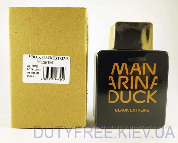Mandarina Duck Black Extreme Man Тестер