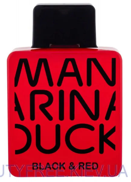 Mandarina Duck Black & Red Man Тестер