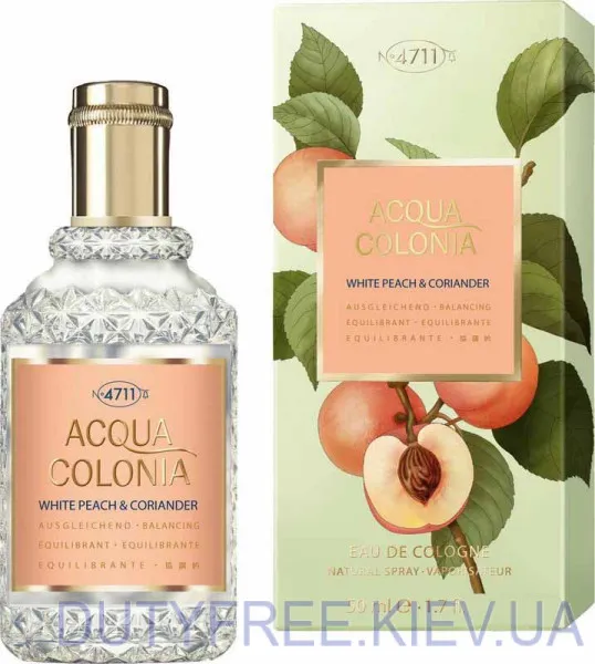 Maurer & Wirtz 4711 Acqua Colonia White Peach & Coriander
