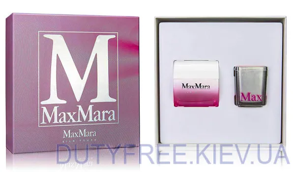 Max Mara Silk Touch Набор edt 40ml+ candle