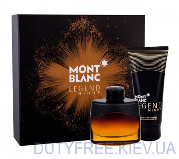 Montblanc Legend Night Набор edp 50ml+sh/gel 100ml