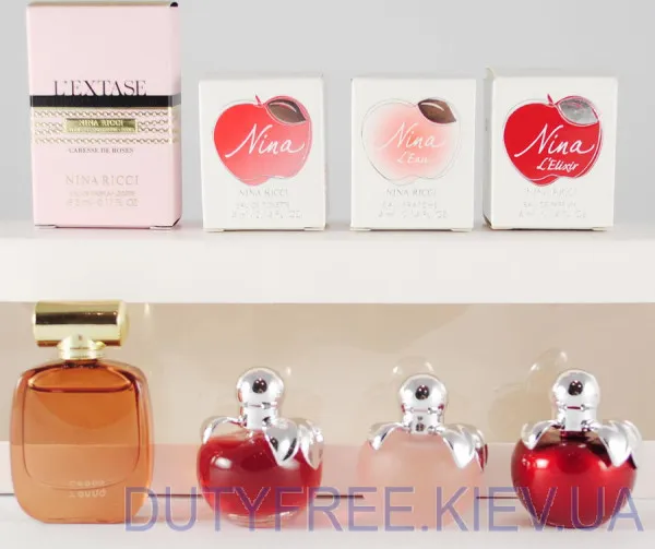 Nina Ricci набор миниатюр женский