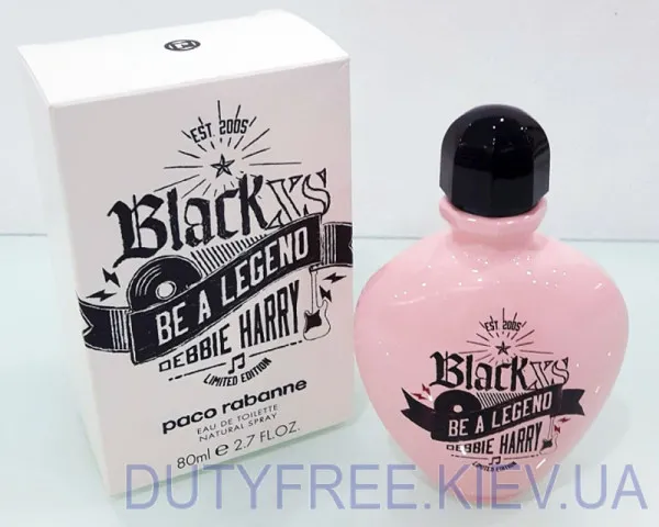 Paco Rabanne Black XS Be a Legend Debbie Harry Тестер