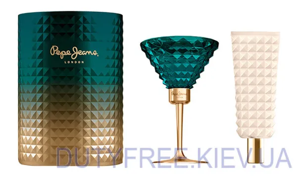 Pepe Jeans Celebrate for Her Набор Metal Box edp 80ml+ b/lotion 80ml