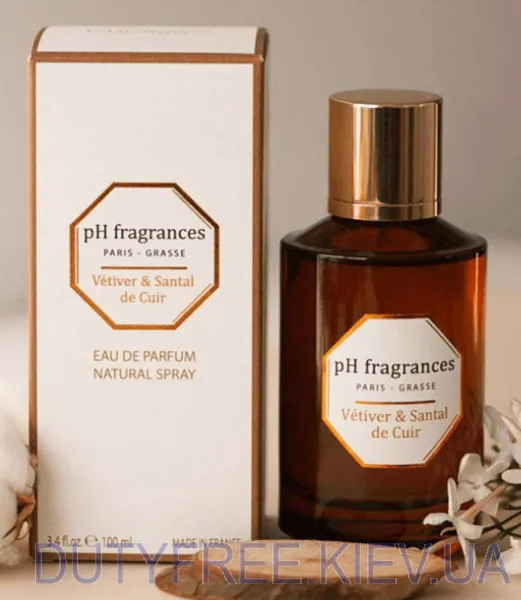 pH Fragrances Vetiver & Santal de Cuir