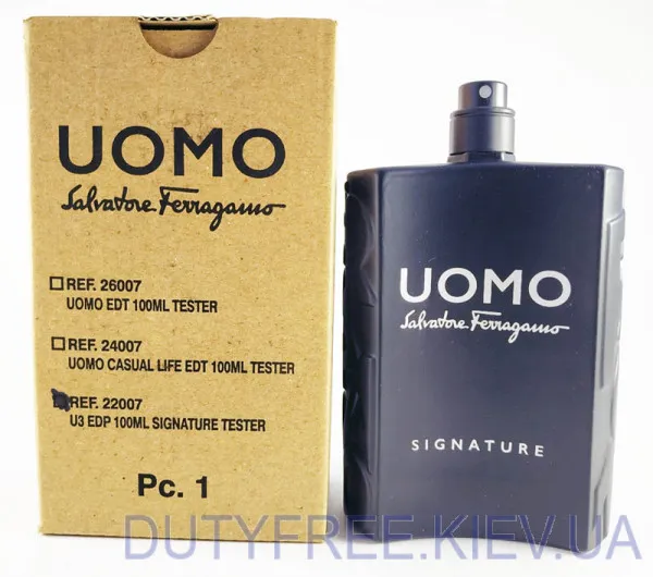Salvatore Ferragamo Uomo Signature Тестер